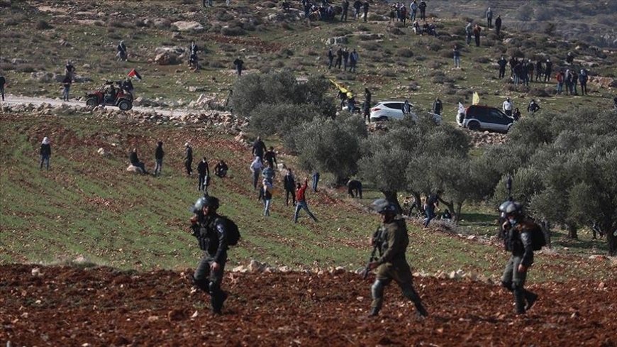 بحماية من قوات الاحتلال... مستوطنون يعتدون على فلسطينيين بالضفة الغربية