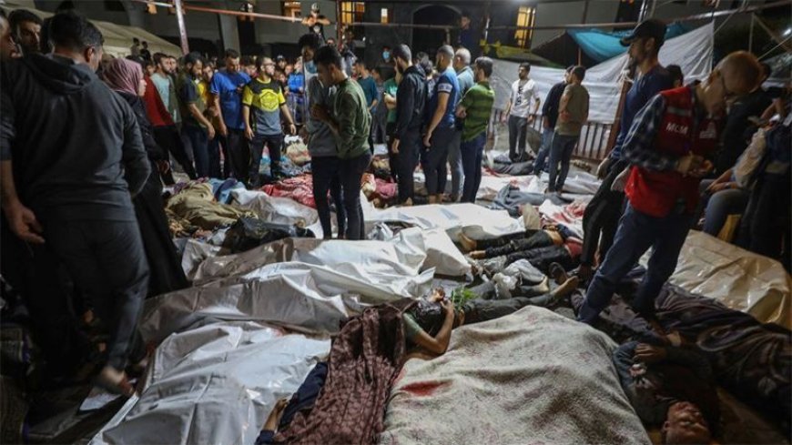 مجزرة جديدة بغزة... 500 شهيد في قصف إسرائيلي على مستشفى المعمداني
