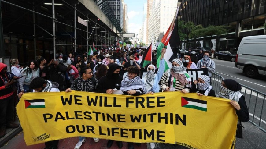 المظاهرات الداعمة لفلسطين تكشف زيف ادعاءات الغرب