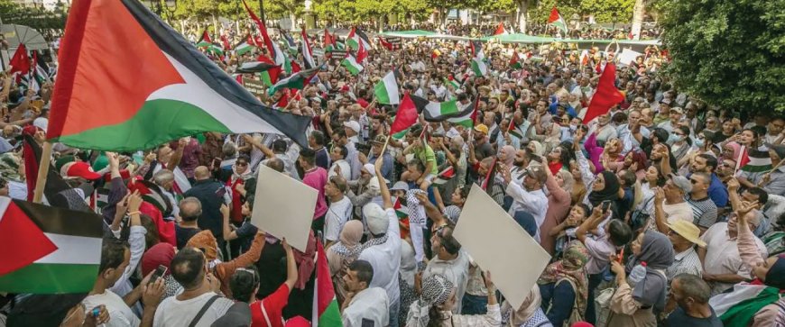 مظاهرات في المغرب وتونس … السعودية وعُمان تدينان مجزرة الاحتلال بحق الفلسطينيين في جباليا