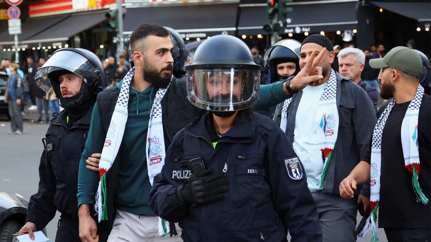 ألمانيا… ضغوطات من الشرطة على المظاهرات الداعمة لفلسطين