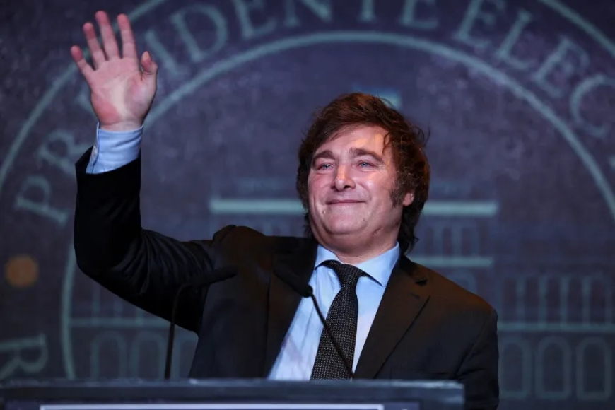 الأرجنتين.. فوز ساحق لخافيير ميلي بالانتخابات الرئاسية