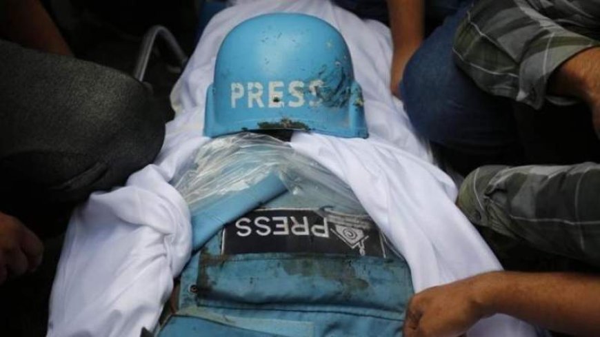 123 صحفيا شهيدا منذ بدء العدوان الصهيوني على غزة