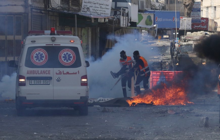 اندلاع مواجهات مع الاحتلال الإسرائيلي في الضفة الغربية