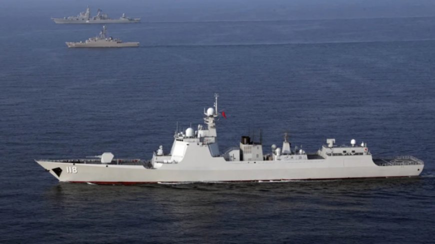 مناورة بحرية مشتركة بين إيران والصين وروسيا شمال المحيط الهندي