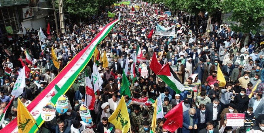 مسيرات يوم القدس العالمي في طهران وباقي المدن الايرانية