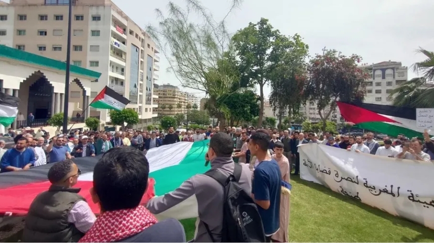عشرات المظاهرات دعما لغزة ورفضا للعدوان في 54 مدينة بالمغرب