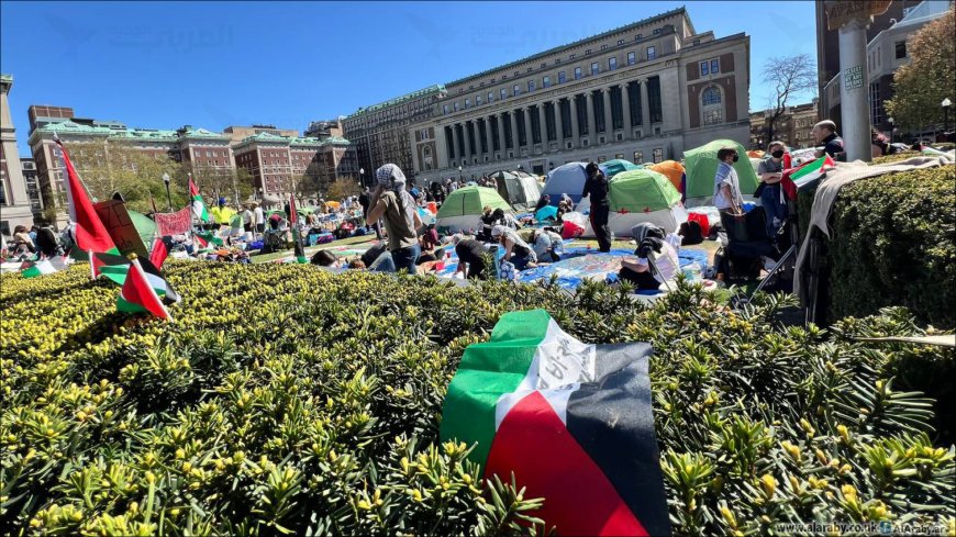 جامعة كولومبيا تنفذ تهديدها وتشرع بفصل الطلبة المعتصمين دعما لفلسطين