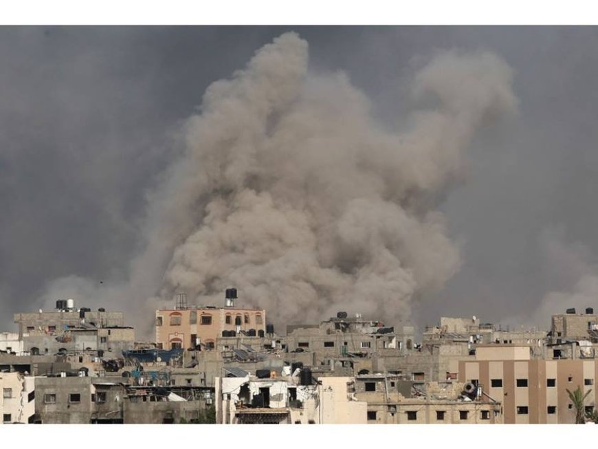 شهيدان في غارة إسرائيلية عنيفة على عيادة وسط مدينة غزة