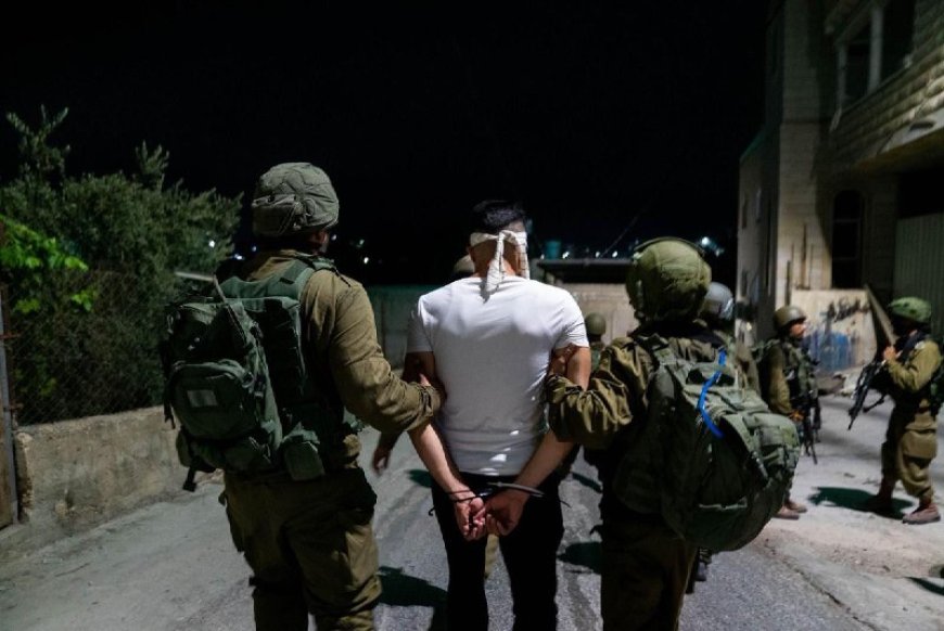 خلال حملة دهم... قوات الاحتلال الصهيوني تعتقل 19 فلسطينياً في الضفة