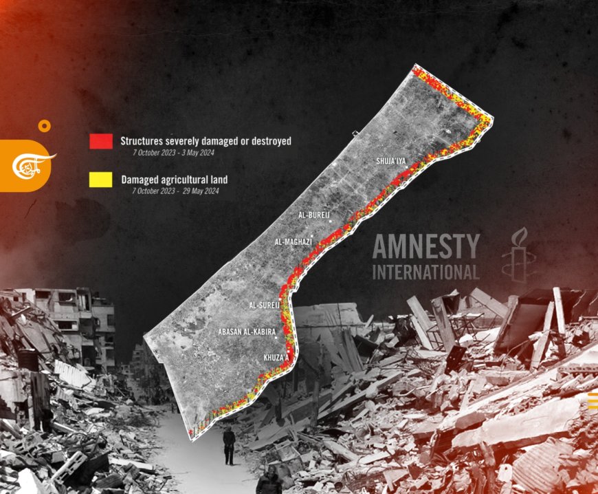 "العفو الدولية": للتحقيق في جرائم حرب إسرائيلية خلال توسيع "المنطقة العازلة" في غزة